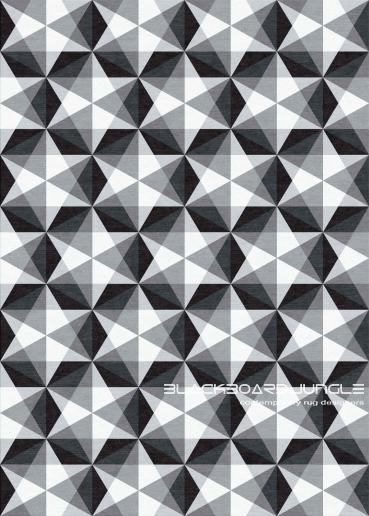 Matrix 76 ...... Black and white geometric rug