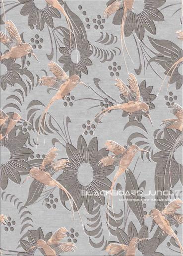 Matrix 119 ...... floral and bird rug