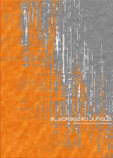 Matrix 145 ...... Orange grunge rug
