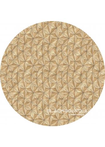 Matrix 184 ...... Round Gold 3D rug