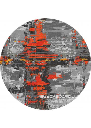 Matrix 189 ...... Round grunge rug