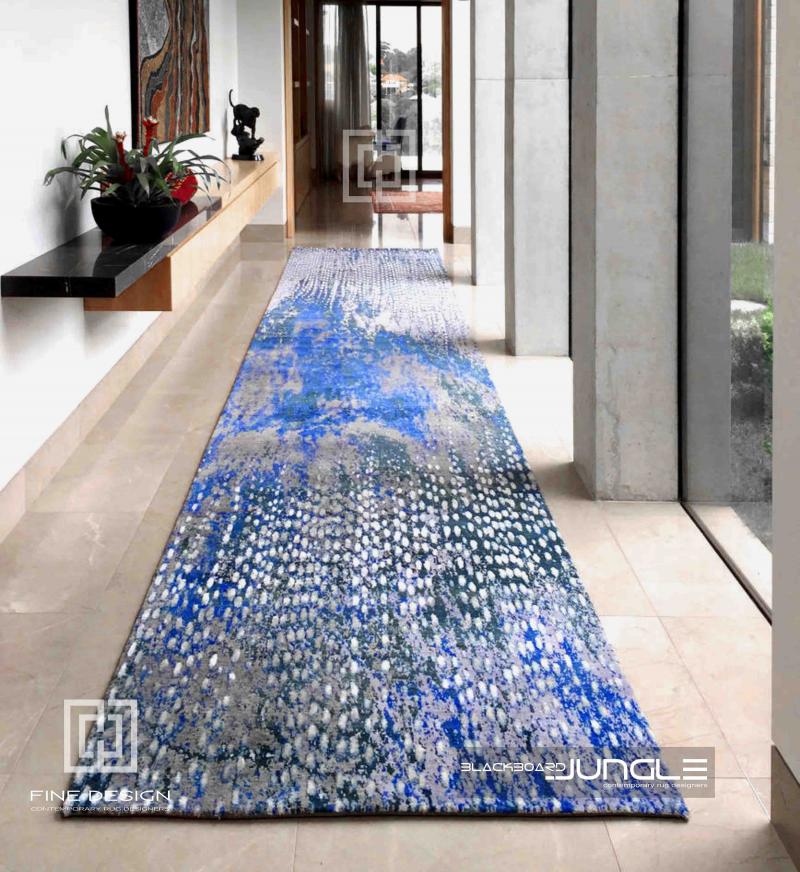 Blue_passage_organic_pattern_runner