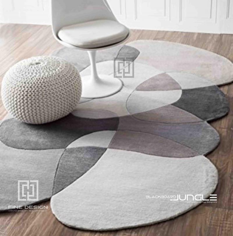 Bubble_shape_rounded_rug