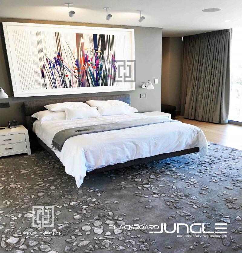 Wool_and_Tsilk_3D_textured_bedroom_rug